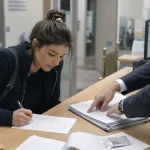 Alternance dans la fonction publique : contrat et concours, prise de notes au bureau