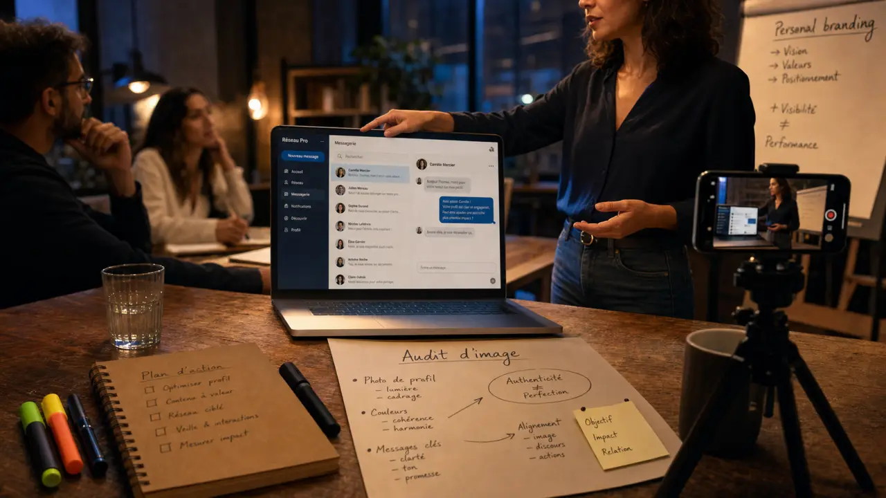 Formation marketing de soi : audit d’image et plan d’action en entreprise