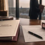 Lettre modele rupture conventionnelle pour CDI avec tampon reçu