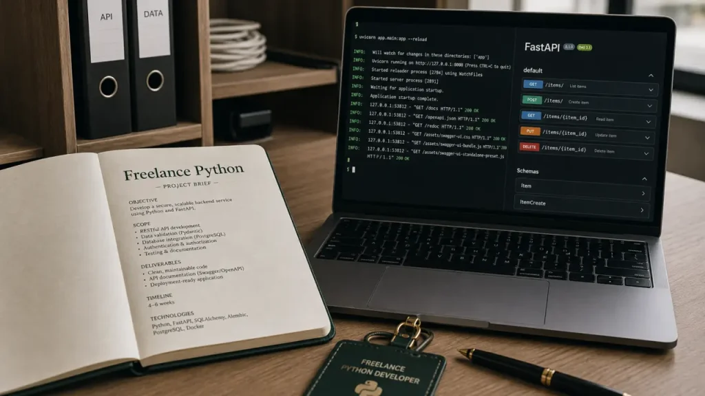 Freelance Python : web, API, data et automatisation pour trouver des missions solides