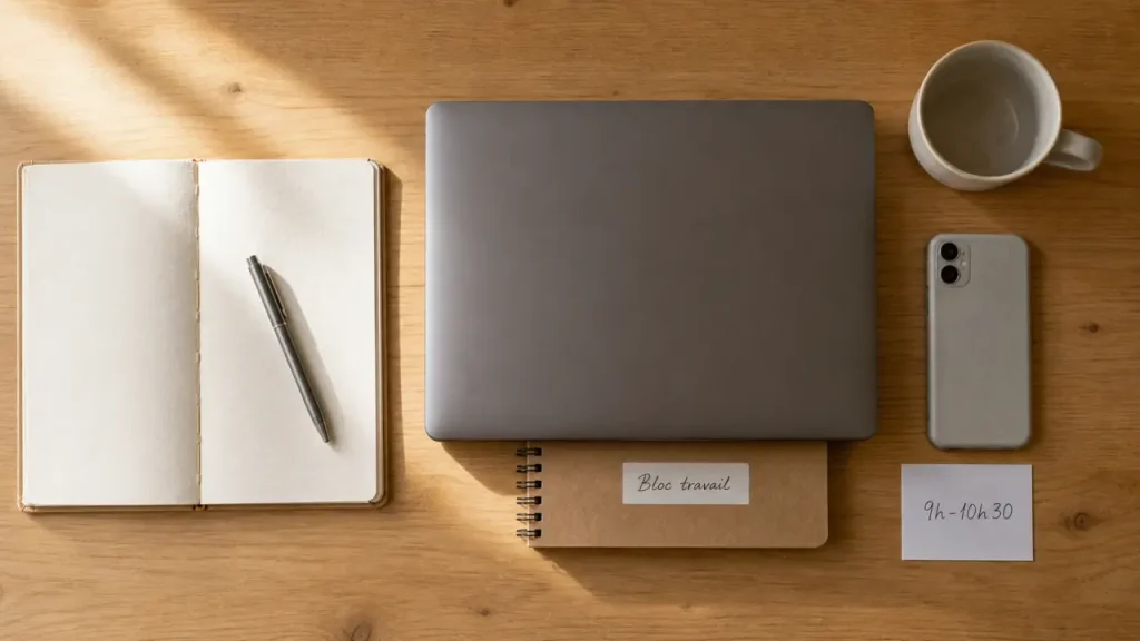 Télétravail et concentration : espace dédié, Pomodoro et distractions à couper