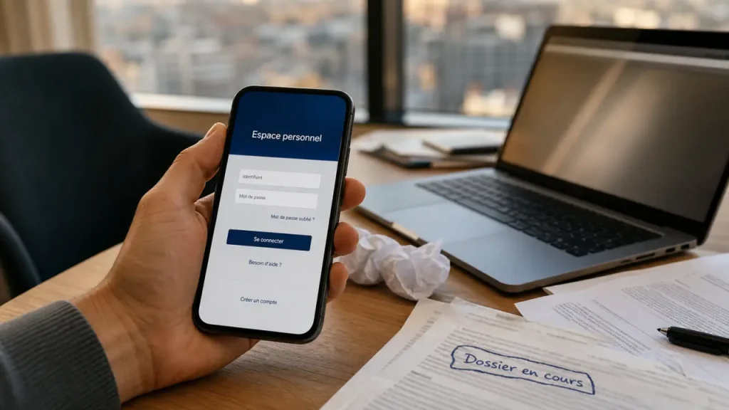 Transitions Pro mon compte : accès régional, création d’espace et suivi de dossier