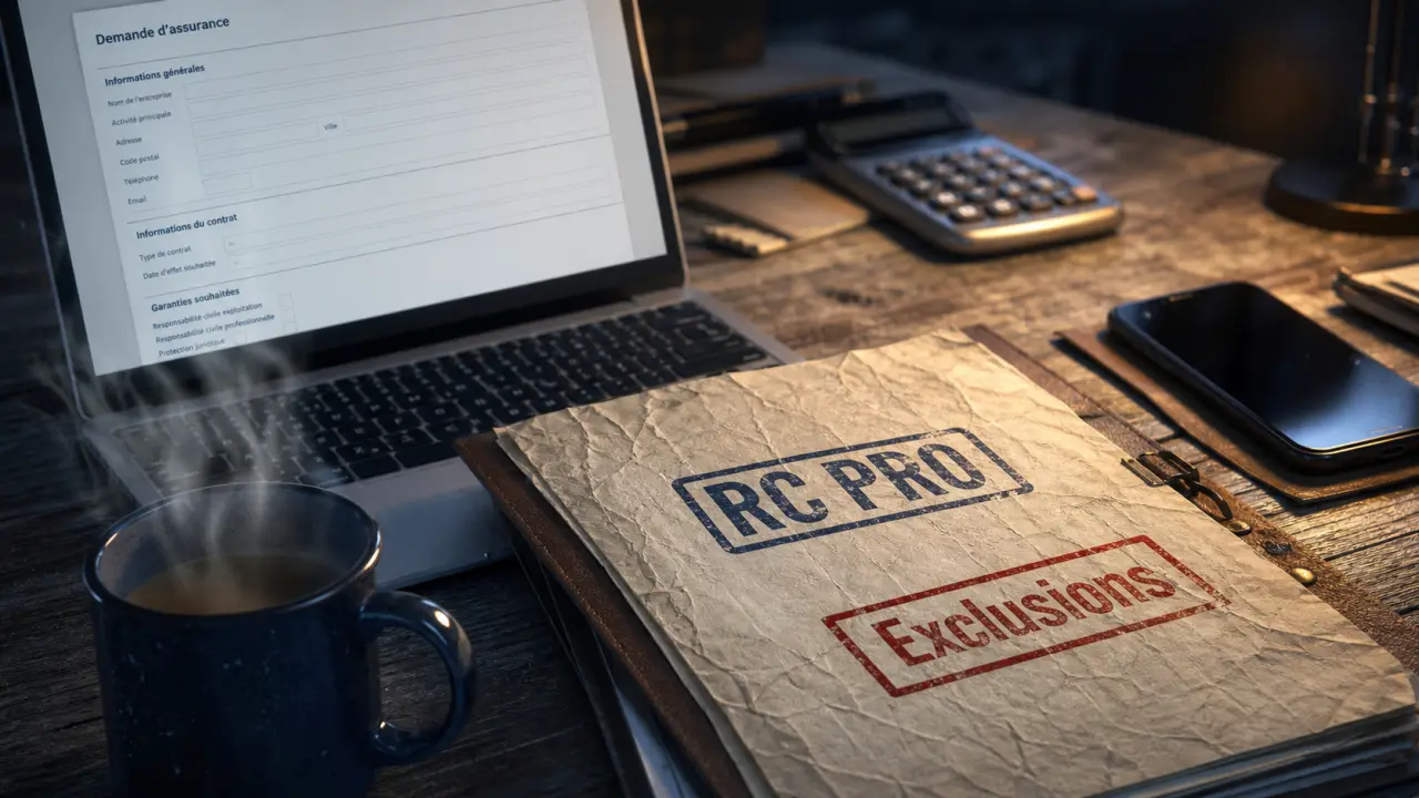 Assurance freelance RC pro et prévoyance : matériel à vérifier avant de signer