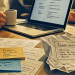 Compétences relationnelles : écoute active en entretien, notes et post-it