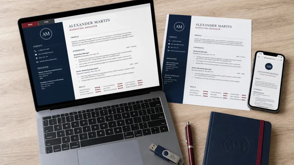 CV Wanted : 10 modèles gratuits pour créer un CV web et un PDF prêt à envoyer