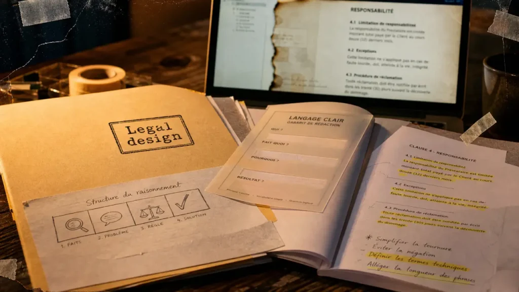 Formation legal design : langage clair, visual thinking et sécurité juridique