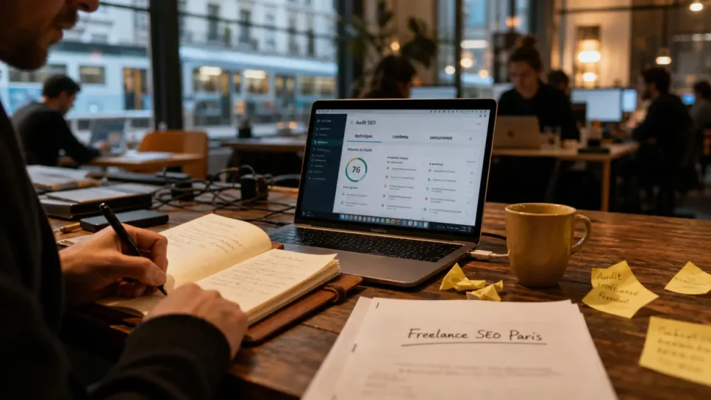 Freelance SEO à Paris : optimisez votre visibilité organique sans les coûts d&rsquo;une agence