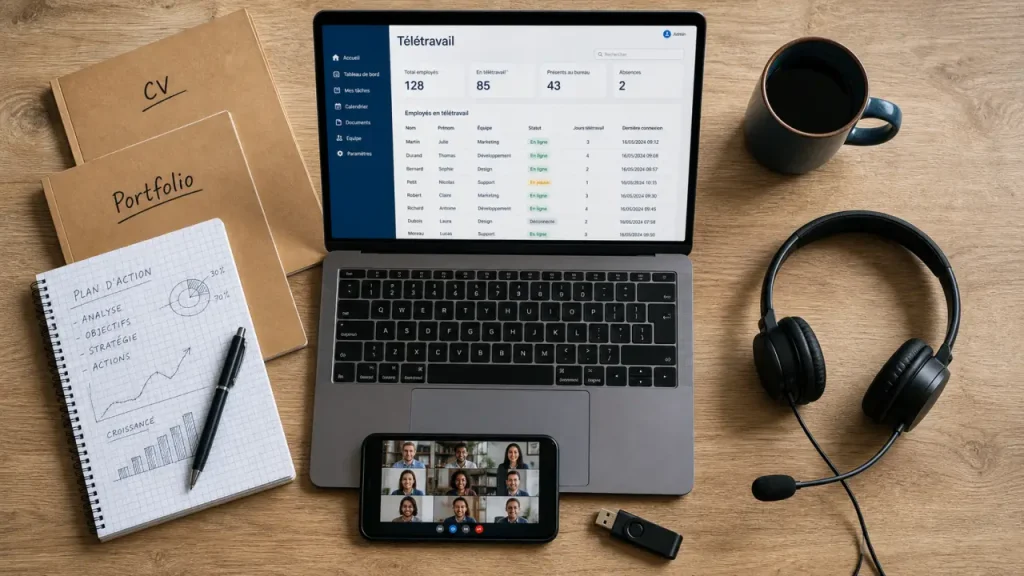 Métier en télétravail : 22 % des salariés concernés, mais tous les postes ne se valent pas
