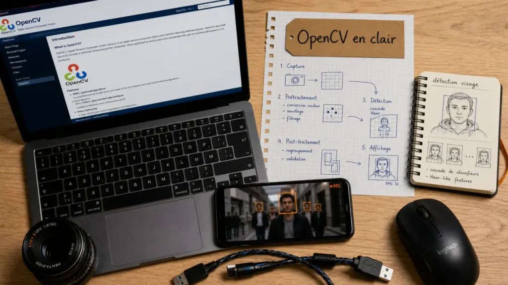 OpenCV : la bibliothèque open source pour traiter images, vidéos et objets, avec plus de 2500 algorithmes