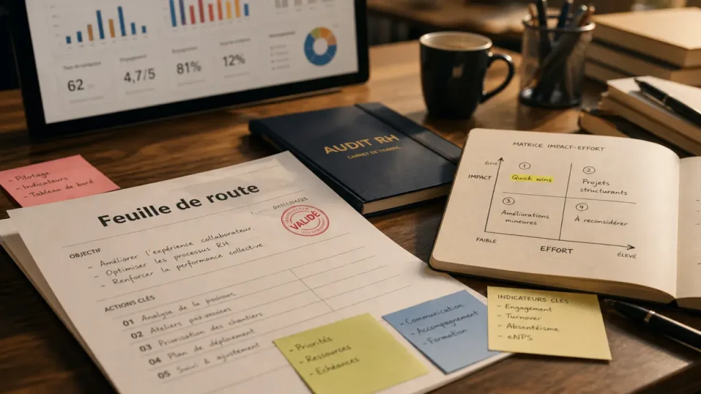 Plan d’action marque employeur : du diagnostic aux KPI, sans catalogue d’actions