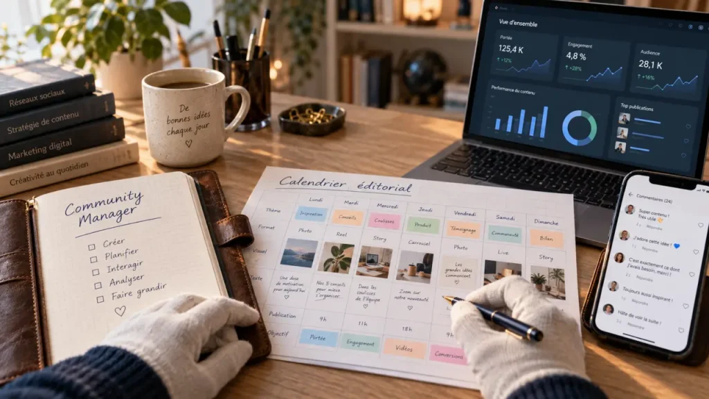 Formation community manager : 6 missions, des compétences concrètes et un portfolio qui ouvre des portes
