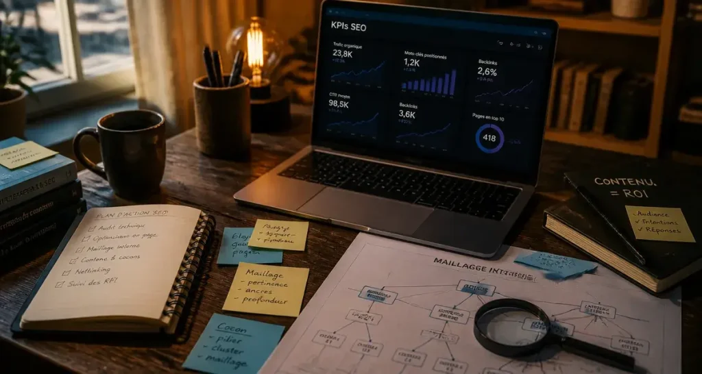 Gestion de projet SEO : méthodologie, rituels et pilotage stratégique