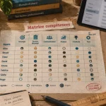 Matrice de compétences : écarts, remplacements et formation