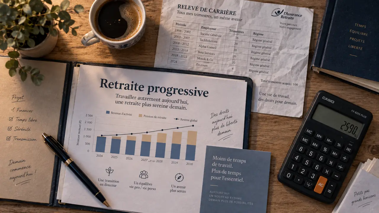 Pieges de la retraite progressive : coût et calcul pension