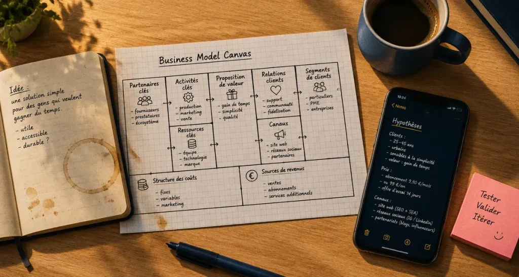 Avis sur la formation Business Model Canvas Accelera : utile pour structurer un projet, insuffisante pour valider son marché