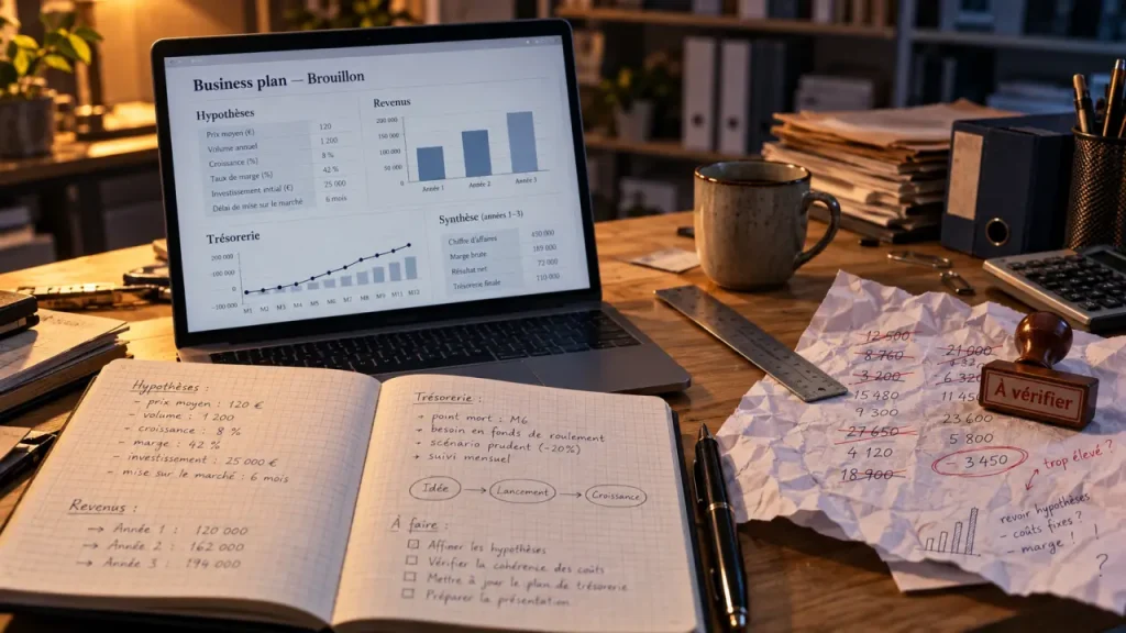 SmartStart Generator : un premier jet utile, mais pas un business plan validé