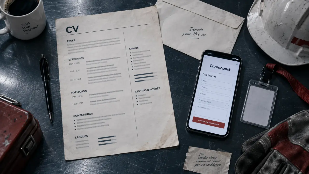 Chronopost recrutement : CV pour agent de tri et candidature en entrepôt