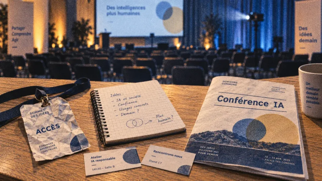 Conférence intelligence artificielle : grand salon ou rencontre ciblée, quel format sert vraiment votre projet ?