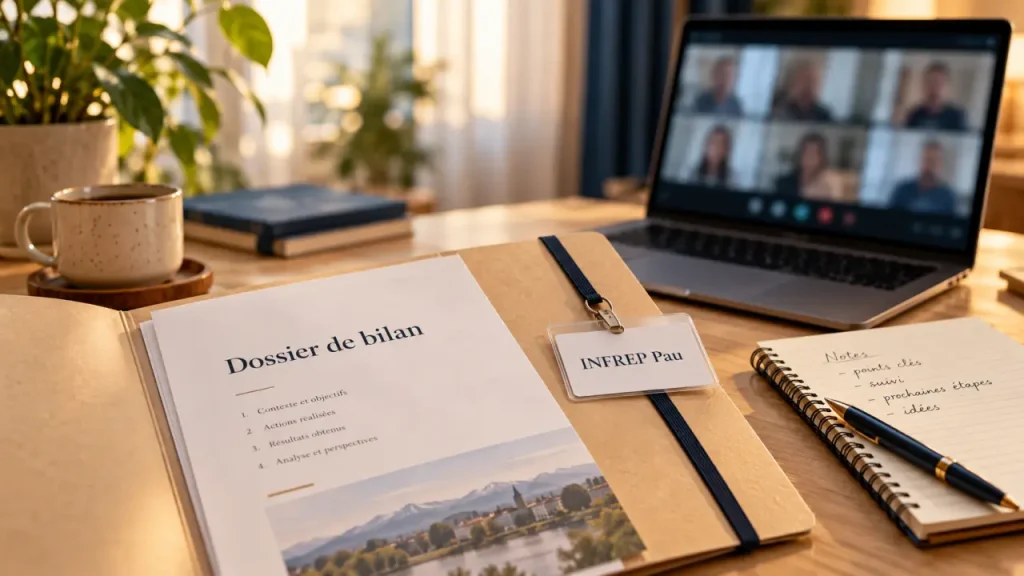 Bilan de compétences INFREP à Pau : présentiel ou distanciel, quels écarts de durée et de prix ?