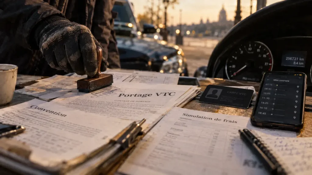 Portage salarial VTC : plus d’autonomie, sans négliger les obligations professionnelles